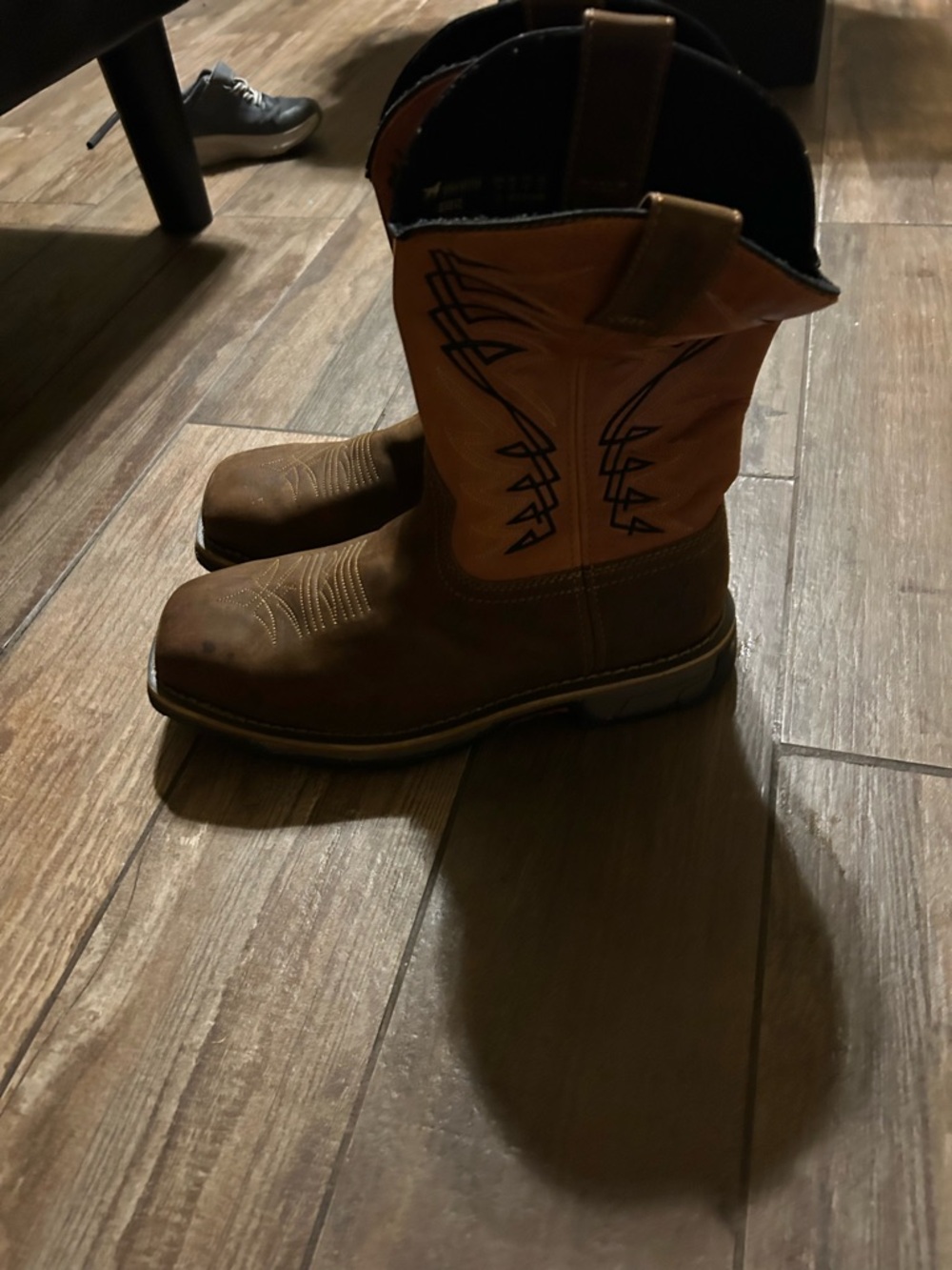 New Ariat Irish Setter Brown Boots with Black and Red Outsoles - Picture 5 of 12